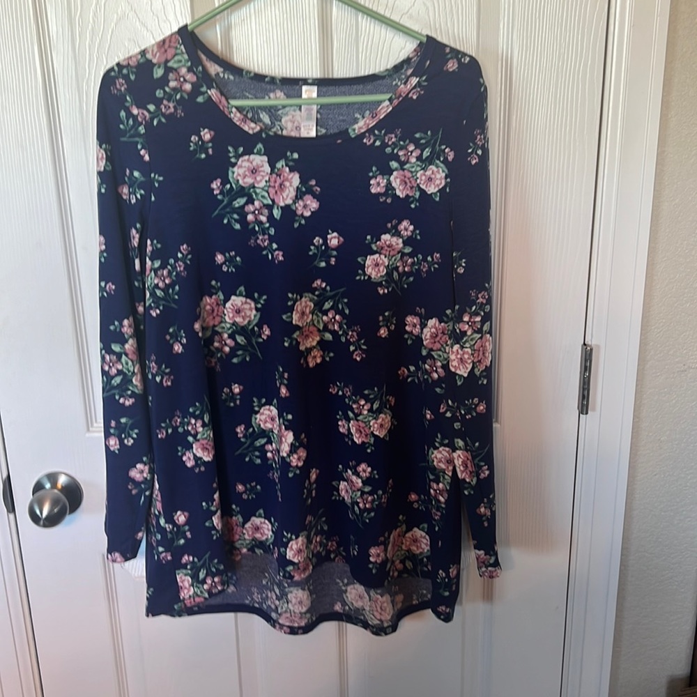 Floral LulaRoe Lynnae